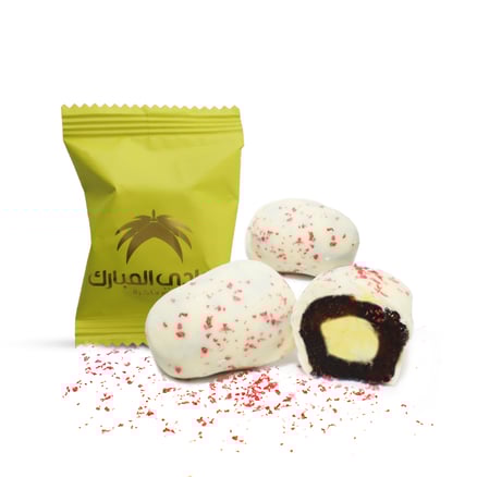 Ajwa Dates with Lemon Masteca Chocolate 