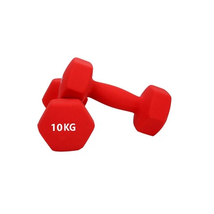 ربر دامبل (10KG) / Dumbbells Color LDR010DM