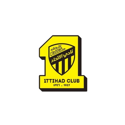 ملصق شعار نادي الاتحاد السعودي