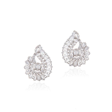 Earring No.14 White Gold 18K