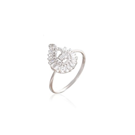 Ring No.4 White Gold 18K