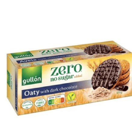 Gullon Zero Nas Oaty Dark Choco 275 g