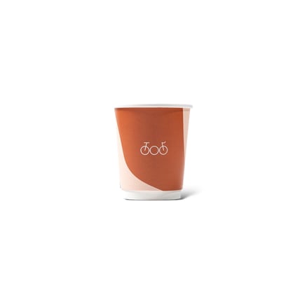 Paper Cup (A) 9 oz Red
