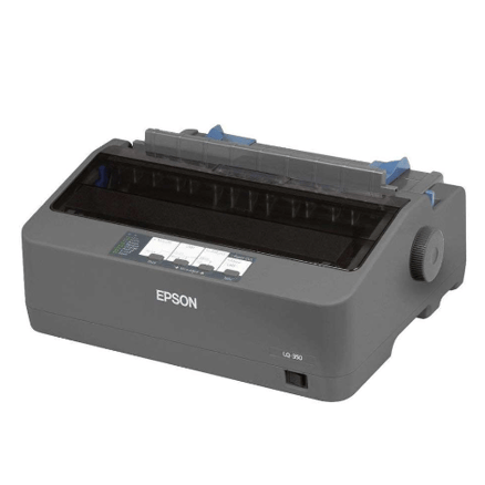 طابعة فواتير نقطية ابسون | دوت ماتريكس | أحادية اللون الأسود | Epson LQ350 dot matrix printer