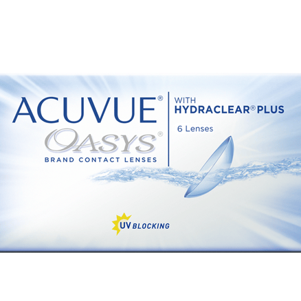 ACUVUE OASYS with HYDRACLEAR PLUS 6 lenses