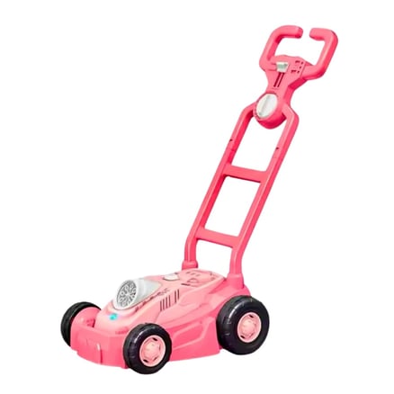 Soap Bubble Toy for Kids - Bubble Machine Shaped Like a Lawn Mower
