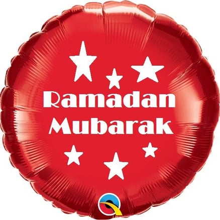 Red Foil Circle with Printing