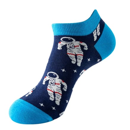 Blue astronaut Socks