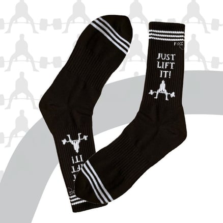 Just Left It Gym Socks