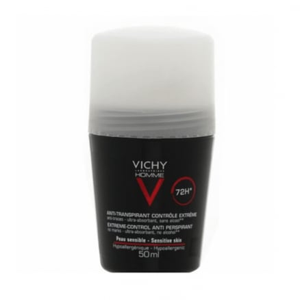 Vichy 72-hour Extreme Control Anti-Perspirant Roll-on For Men -50 ml