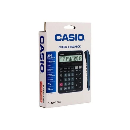 اله حاسبه كاسيو DJ-120D PLUS