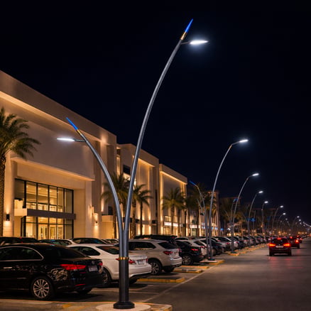 عمود إنارة Orion Pole LED للطرق والمواقف_image_0