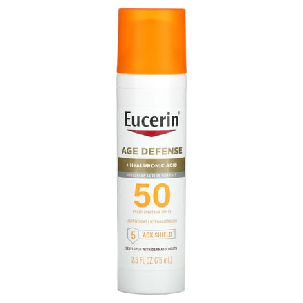Eucerin Sunscreen SPF 50, Anti-Aging - 75 ml