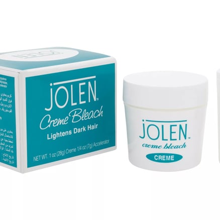 Jolen Creme Bleach Lightens Dark Hair