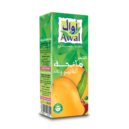 أوال عصير مانجو 200مل (18 عبوة)