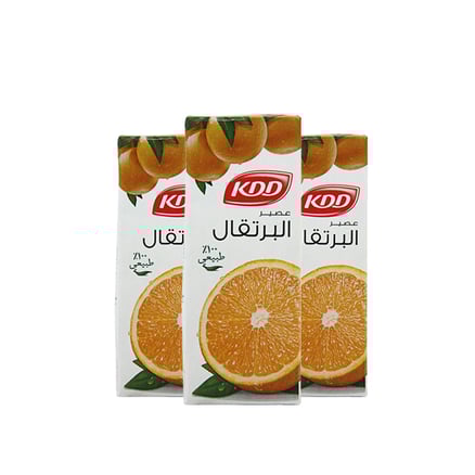 KDD Orange Juice 180 ML (24 bottles)