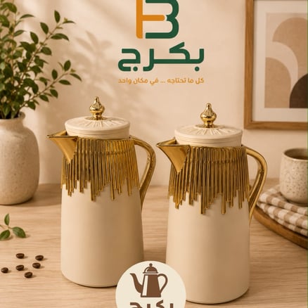 طقم ثلاجة ترامس شاي قهوة  