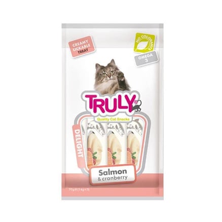 Truly Salmon & Cranberry Cat Treats 5x14g