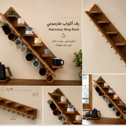 رف أكواب هارموني | Harmony Mug Rack ✨_image_0