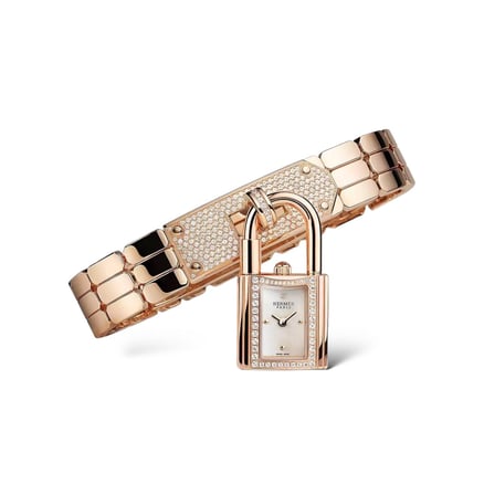 ساعة هيرميس Hermes Kelly Gold Small Model Bracelet SH Hermès_image_0
