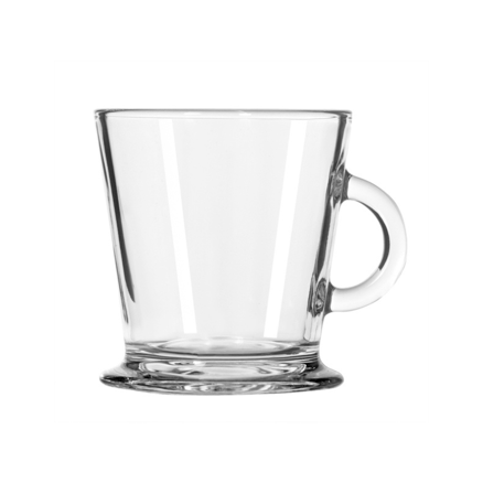 طقم كاسات كابتشينو زجاجية - 2 حبة - 180مل Libbey - شفاف