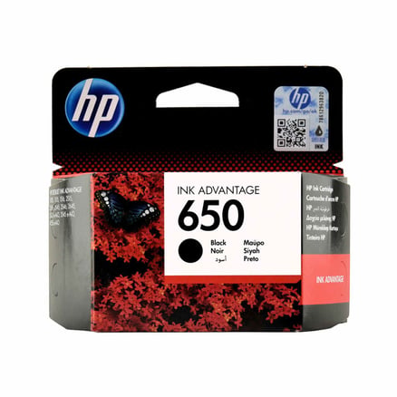 HP 650 Black Ink Cartridge