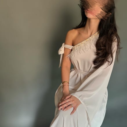 Eid white dress