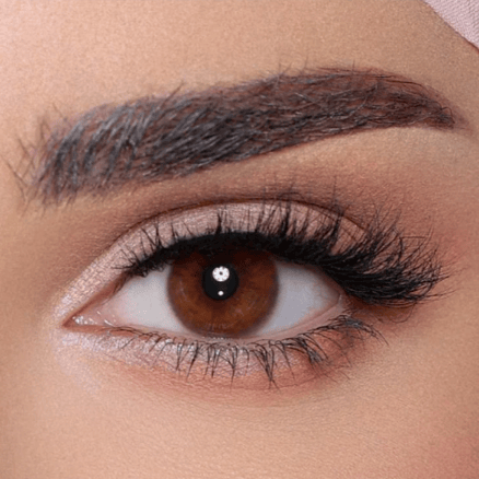 لومينوس - عدسات لاصقة ملونة شهرية، كابتشينو