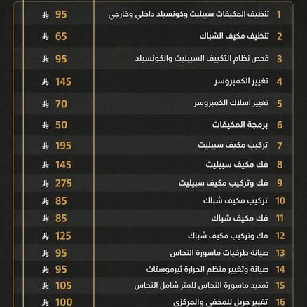 خدمة فني تكييف: صيانة شاملة لمكيفك