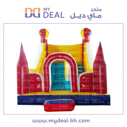 زحليقة مع بوابة ونطيطة وجدار وسلم ودرج 5.20 *3.60* 3.50 متر_image_0