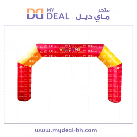 بوابة مرحبا هوائية قماشية عرض 8 متر الارتفاع 4.50 متر_image_0