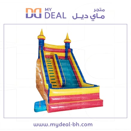 زحليقة مع نطيطة وجدار وسلم وبوابة جانبية 7* 4.50 * 7 متر_image_0