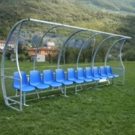 Football bench 10 seats