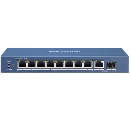 HIKVISION SWITCH 8 PORT POE Gigabit