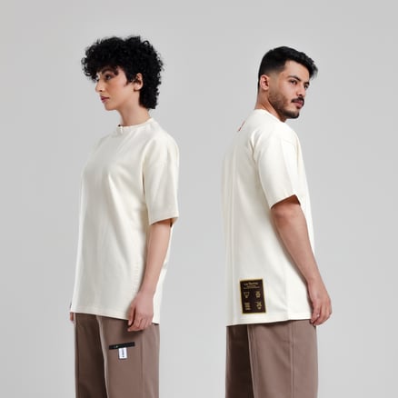 Limited-Edition Relaxed Fit T-Shirt (Creamy)_image_0