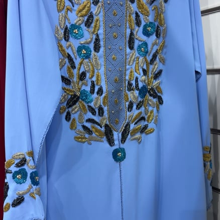 جلابية مغربية شك يدوي