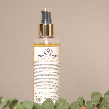 Massage Oil 7 Essential Oil 200 ml