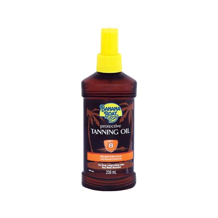 Banana Boat Carrot and Banana Sunscreen Oil SPF 8