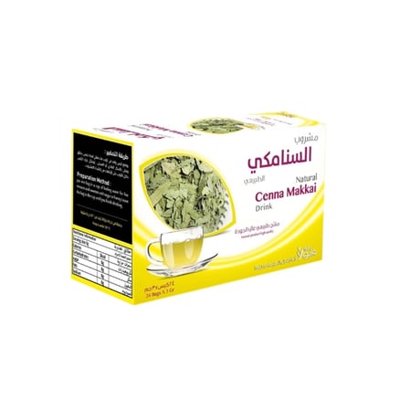 Natural senna drink-viola flower