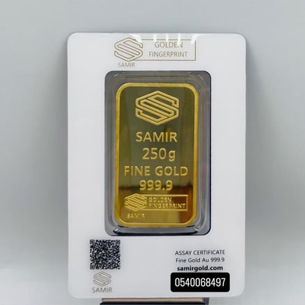 250 قرام ذهب عيار 24