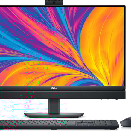 Dell All-in-One - Dell Core i7 8th Gen Computer | 16GB RAM | 512 SSD | 24" Monitor + Keyboard & Mouse (Renewed)