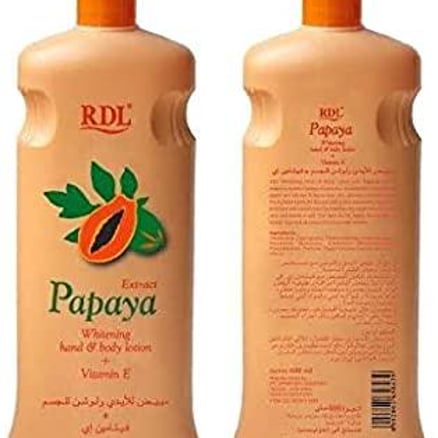 Papaya Whitening Moisturizing Lotion 600 ml