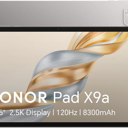 تابلت هونر باد X9a واي فاي 11.5 بوصة 8GB RAM 128GB تخزين شاشة 120Hz بطارية 8300mAh شحن سريع 35W دعم القلم – مع كفر حماية مجانا_image_0