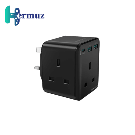 RAVPower RP-PC1037 Wall Charger with 3 Ports and 20W PD Fast Charging