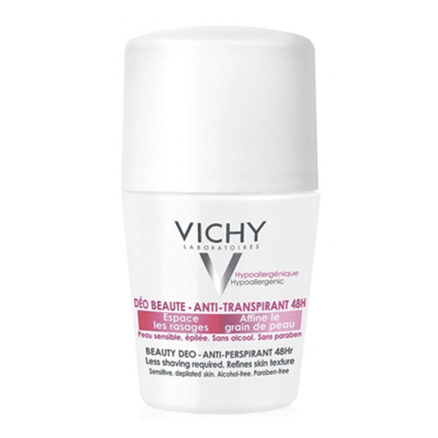 Vichy Beauty Deo Anti-Perspirant 48hr Roll-On, 50ml