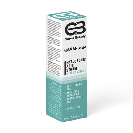 Hyaluronic Acid Serum with Glutathione  50ml by Care Beauty 50ml**