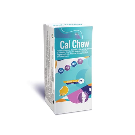 Cal Chew 30 Tablets to Support Bone and Teeth Health