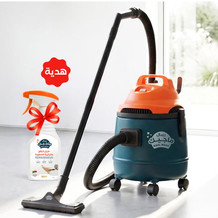 مكنسة ريبال كوين الكهربائية 2.0 للجاف والرطب + 4 رؤوس مجانًا🎁 وضمان سنتين + بخاخ مزيل البقع للموكيت مجانًا _image_0