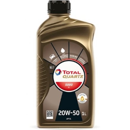 توتال زيت محرك بنزين 20W50 كوارتز 5000 SL