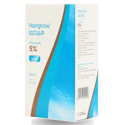 HAIRGROW MINOXIDIL 5% SOLUTION HAIR REGROWTH TONIC 50ml